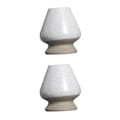 Miniatyrbilde 4 av 5: 1/2/3 Håndlaget Matcha Visp Stativ Teseremoni Tesett for Hvit med Sprekk 6 x 7cm 2S 2Set White with Crack 6 x 7cm