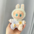 Pikkukuva 1 / 7: Labubu Vaatteet ja Asusteet Ylellinen Design, Vain, Nukkeja Ei Sisälly, Labubun Alkuperäinen Vaatesetti La Bubu Nukeille_qd Blue LOVE foot crawler suit