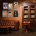 Miniatyrbilde 9 av 10: 24 stk Anime-plakater One Piece Type 1 (29 x13 CM)