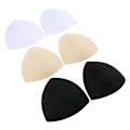 Pikkukuva 5 / 5: 3-osainen kolmio naisten bikinit rintaliivien pehmusteet Sienivaahto BH P Beige Beige 3pair