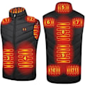 Miniatyrbillede 1 af 5: Opvarmet Veste til Kvinder Body Warmer 3 Justerbare Temperaturer Sort L Black