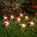 Miniatyrbilde 2 av 5: Sopp LED Lyslenke, 10FT 30LEDs Juledekorasjoner Ba