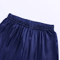 Miniatyrbild 11 av 11: Satin Pyjamas Set i Siden, Kortärmad, Barnkläder för Sovkläder blå blue 100