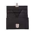 Miniatyrbilde 3 av 5: Stor taxilommebok i kalveskinn Svart one size Black