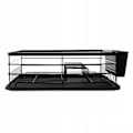 Miniatyrbillede 5 af 7: Opvaskestativ Sort Metal - 44 x 31 x 14,5 cm Svart Black