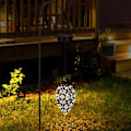 Miniatyrbilde 4 av 4: Vanntett metall LED-sollampe for utendørs dekorasjon