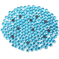 Miniatyrbild 1 av 4: 6000 st Hotfix Aquamarin Strass för Hantverk, SS10 (2,7-2,9 mm) Akvamarin Aquamarine SS10