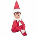 Leksak Tomte På Hyllan Pojke Flicka Figur Tomte Plyschdockor
