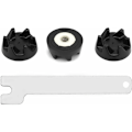 Miniatyrbillede 1 af 5: 3 stk. Koblinger 9704230 Kompatibel med KitchenAid KSB52/KSB5/5KSB52/5KSB5, KitchenAid Reservedele med Fjernelsesværktøj