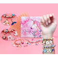 Miniatyrbillede 2 af 7: DIY Armbånd - 24 stk - Til Piger Børn - Enhjørning - Julegave Pink pink