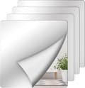 4-pack helkroppsspegel för vägg – 30 x 30 cm akrylspeglar – väggdekaler – självhäftande speglar – dörrspegel