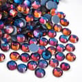 Hot Fix Rhinestones, platta glasstenar, 1 440 stycken för DIY-kläder och accessoardekoration, SS16 3,8–4 mm