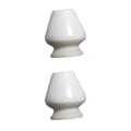 Miniatyrbilde 2 av 5: 1/2/3 Håndlaget Matcha Visp Stativ Teseremoni Tesett for Hvit 6 x 7cm 2S 2Set White 6 x 7cm
