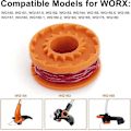 Miniatyrbilde 4 av 5: 12-pakning Trimmertråd for Worx 20V Trimmere, Holdbar Erstatningsspole for Bassengbeskyttelse og Kanttrimmer, Forbedret Klippehastighet