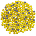 Miniatyrbilde 1 av 4: 1600 stk Hotfix Sitrongule Rhinestones for Håndverk, SS20 (4,6-4,8 mm) Lemon Yellow Lemon Yellow SS20