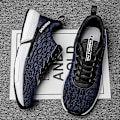 Miniatyrbilde 2 av 5: Herrsneakers Andas løpesko Mote Damesportssko 04 Blå Blue 40