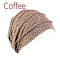 Miniatyrbilde 2 av 5: Dame Bomulls Elastisk Beanie Myk Turban Bonnet Hodeplagg Hedging Louver Kjemohatt
