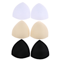 Pikkukuva 4 / 5: 3-osainen kolmio naisten bikinit rintaliivien pehmusteet Sienivaahto BH P Beige Beige 3pair