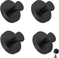 Piece - Hooks with Vacuum Suction Cup - Powerful Vacuum Hooks - Towel Hanger - Reusable - Suction Cup Hanging Hook - Swivel Suction Cup Hooks