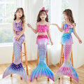 Miniatyrbilde 2 av 7: Havfrue badedrakt monofin havfrue finne barn havfruer pakke B (uten monofin) pack B (utan monofin) XL (9-11 år)