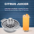 Miniatyrbillede 4 af 5: Citruspress Manuel Citronpress Rustfrit Stål 304 Multifunktionel Orange Håndpresser