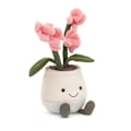 Miniatyrbilde 1 av 3: Amuseables Rosa Orkide Jellycat-serien kosedyr