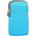 Pikkukuva 2 / 5: Puhelinvyö, Ristiinasettava Puhelinlaukku, Ulkoilureissun Nylon Olkalaukku, Vyölenkillä Karabiinikoukulla taivaansininen sky blue 10*18*3.5 CM