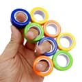 Miniatyrbild 8 av 8: 3-pack - Magnetiska ringar/Fidgetleksaker - Magnetkulor_jar multifärg multicolor