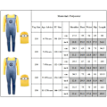 Miniatyrbilde 5 av 5: Minions Cosplay Halloween Kostyme Barn Fancy Dress Lue Hatt Jumpsuit Antrekk 130cm