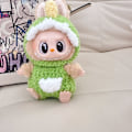 Pikkukuva 1 / 7: /NC/Labubu Ylellinen Design Pehmolelu Labubus Nukke Eksklusiivisella Vaatesetillä Ei Sisällä Nukkea Pure handmade green dinosaur set