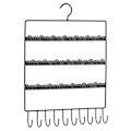 Miniatyrbild 3 av 5: Väggmonterad Smyckesorganisatör Hängande Hållare Halsband Display one size