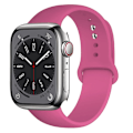 Miniatyrbild 2 av 11: Silicone Wristband Durable Apple Watch 38mm/40mm/41mm Grey Grå l