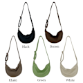 Miniatyrbilde 3 av 10: Dumpling Bag Axel Messenger Bag VIT white