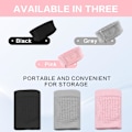 Miniatyrbillede 5 af 6: Andas taljekæde taljebælte skjult skabelon taljetaske damer hendes mavetaske port løb mobilholder nøgler pengeholder rosa L Pink Pink L