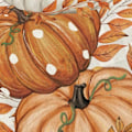Miniatyrbilde 2 av 4: Oransje Gresskar, Eukalyptus Høst Bordløper, Høst Thanksgiving Kjøkken Spisebord Dekorasjon for Hjemmefest Dekor 13x72 Tommer Style 4
