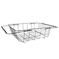 Miniatyrbild 1 av 4: Dish Rack for Sink – Adjustable Stainless Steel Mesh Basket