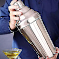 Miniatyrbillede 2 af 5: 1,8 l Stor Cocktail Boston Bar Shaker i Rustfrit Stål: 3-delt Sæt|Cocktail Shakers