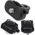 Miniatyrbild 4 av 7: Action Cam Mount Skruv Stativ Adapter Plast Metall Svart Universal Action Camera 1 4 Inch Skruvfäste Stativ Selfie Stick Adapter För Gopro