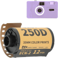 Miniatyrbild 4 av 7: Officeplies 35 mm print Professionell bred exponering Ecn 2 Process Color Print kamerafilm för 135 kamera 8 ark film (12 exponeringar)