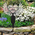 Miniatyrbild 8 av 8: Minnesmärke Stake Hund Grav Marker Garden Memorial Sign Marker Memorial Stake Plaque