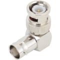 Miniatyrbild 6 av 7: Adapterkontakt Adapterkontakt Mässing (ej legerad) 4st Bnc hane till Bnc hona rät vinkel armbåge Adapterkontakt 50 ohm mässingskontakt