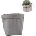 Miniatyrbild 7 av 8: 2st Tvättbar papperspåse Kraftpapper Små papperskorgar Kraftpapperspåse Blomkruka Organizer Kraftpappersbehållare Presentpapperspåsar krukor för