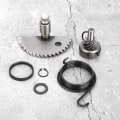 Miniatyrbild 2 av 8: Kickstartaxel, aluminium Kickstartaxel set för GY6 50CC 80CC 139QMB skotermoped