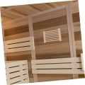 Miniatyrbild 3 av 8: Basturumsventil Bastuluftventil Galler Ventilationspanel Ångrumsventilation Cover Kanalkåpa Diffusor Cover Luftventil