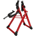 Miniatyrbild 1 av 8: Zentrierst盲Nder Fahrr盲Der Aluminiumoy Aluminiumoy Red Simple Convenientycle Wheel Truing Stand Home Cykelreparation Underhållsport Verktyg Tillbehör Hjul