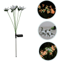 Miniatyrbild 3 av 8: Juldekorationer Juldekorationer Solar Lights Solar Garden Lights Solar Garden Dekorativa lampor Blomster Lights Gräsmatta Dekor Blommor