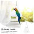 Miniatyrbild 4 av 8: Fågelmatare Fågelbur Mathållare Utanför fönster Wild Birdfeeder Hängande fågelmatningsbricka Hängande fågelhusmatare utomhusbehållare