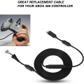 Miniatyrbild 3 av 8: 360 USB -adapter videospel och kringutrustning USB 4Pin Gamepad-kabel Byte av trådbrytningsadapter för 360 (svart) 360-kontrollkabelsystem