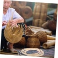 Miniatyrbild 8 av 8: 1 Rulle Rottingvävsmaterial Webbing Korg Wicker Coil Korg Vävning Rotting Rotting Möbler Reparationsmaterial Möbelreparationstillbehör