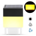 Miniatyrbild 5 av 8: Solar Stolpe Cap Lights, Utomhusbelysning för trästolpar, LED Solar Pelar Lamp, Vattentät, Outdoor LED Solar Power Pillar Light